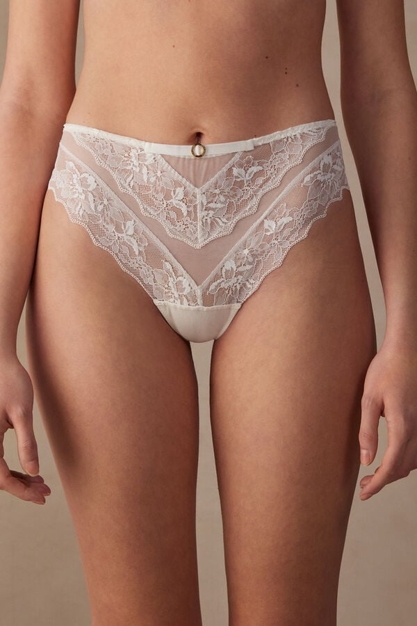 Intimssimi Fearless Femininity Hipster Brazilian White | ZUSNQ66640