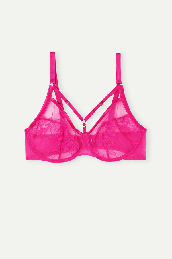 Intimssimi Fearless Femininity Sveva Balconette Bra Pink | MUSFT59541