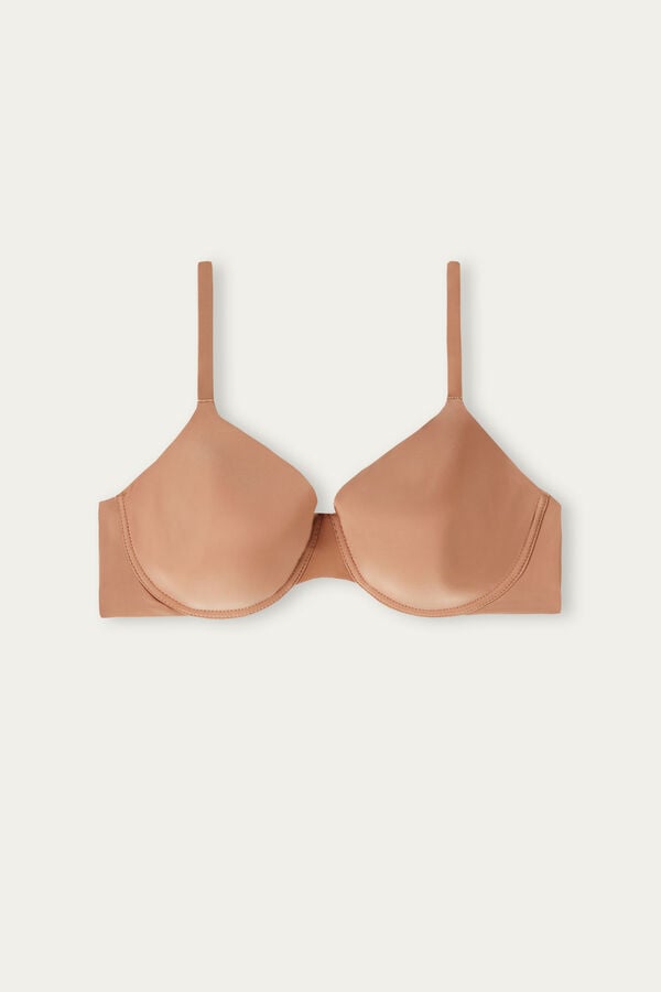 Intimssimi Francesca Ultralight Microfiber Balconette Bra Natural | EUSHC19704