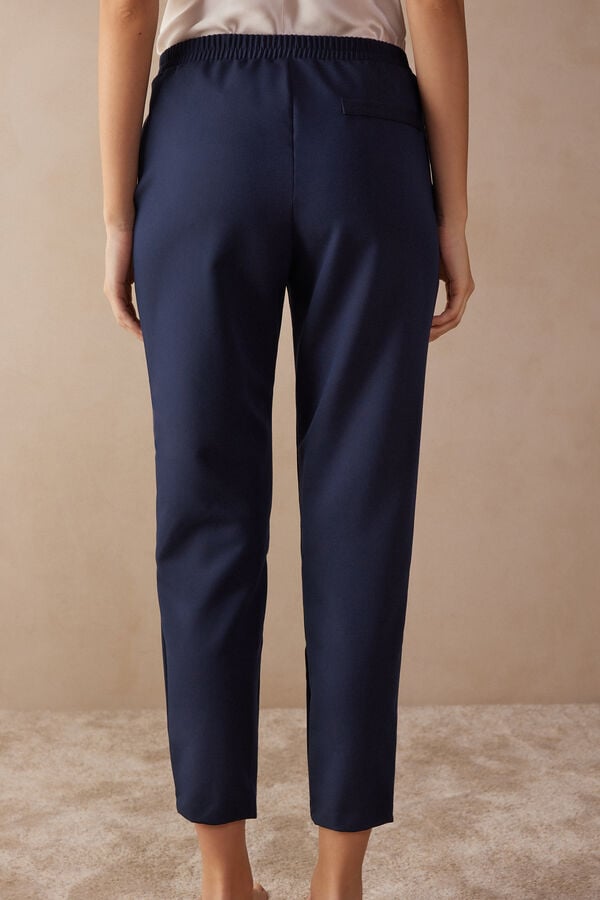 Intimssimi Full Length Pants with Pockets Blue | UUSND13326