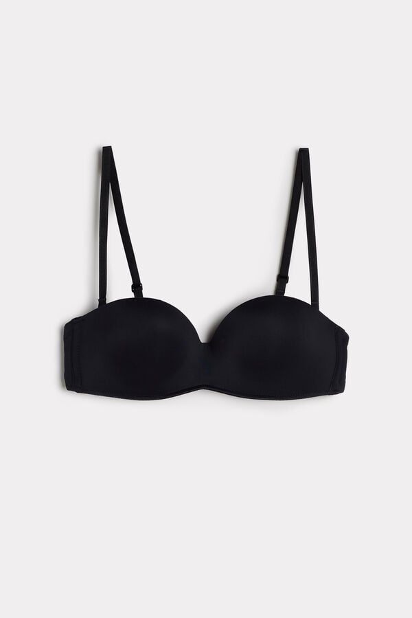 Intimssimi Gioia Bandeau Bra Black | FUSHY77370