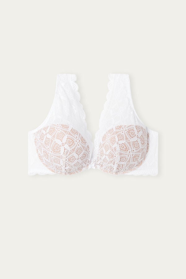 Intimssimi Giorgia Balconette Bra in Lace White | AUSDF41399