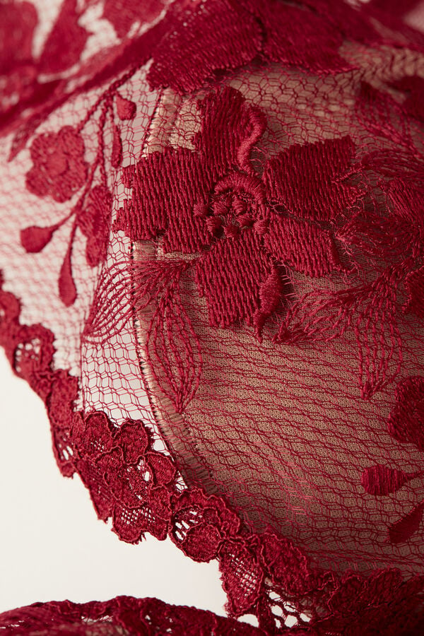 Intimssimi In Full Bloom Elena Balconette Bra Red | USXMI97543