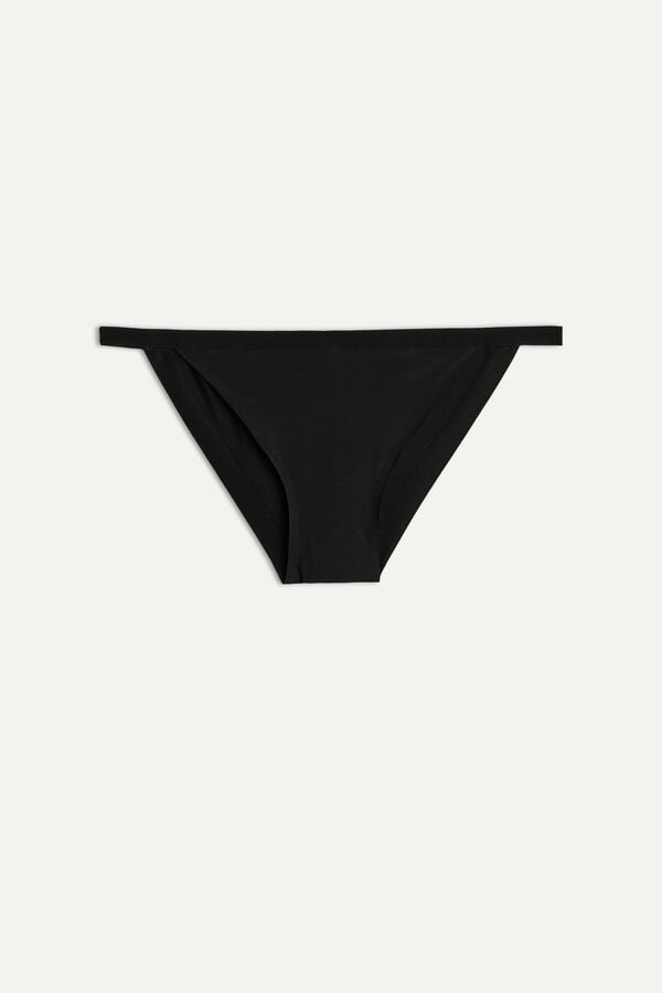 Intimssimi Invisible Touch String Panties Black | FUSHY11160