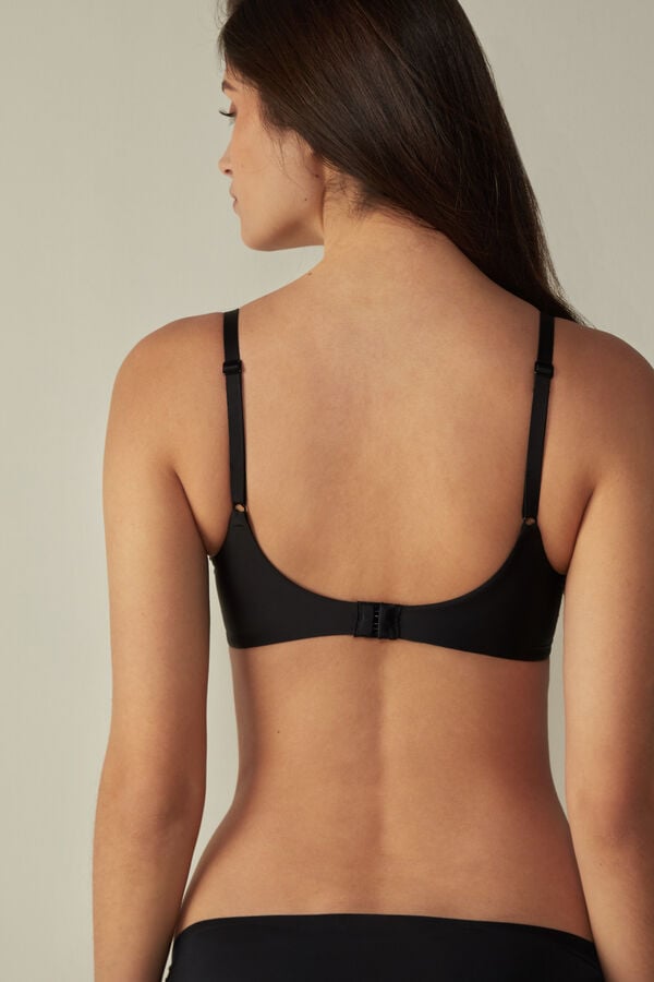 Intimssimi Irina Microfiber Balconette Bra Black | SUSVO12868