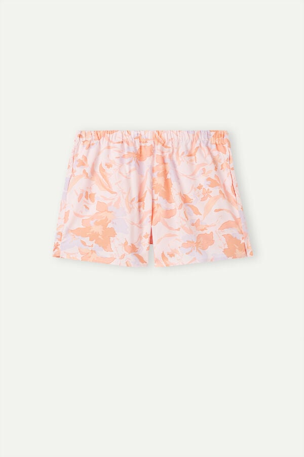 Intimssimi Iris and Apricot Cloth Shorts Print | SUSNY79680