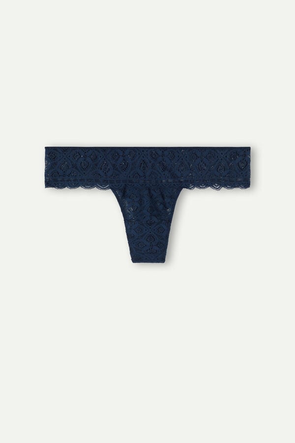 Intimssimi Lace Brazilian Blue | USNEJ86993