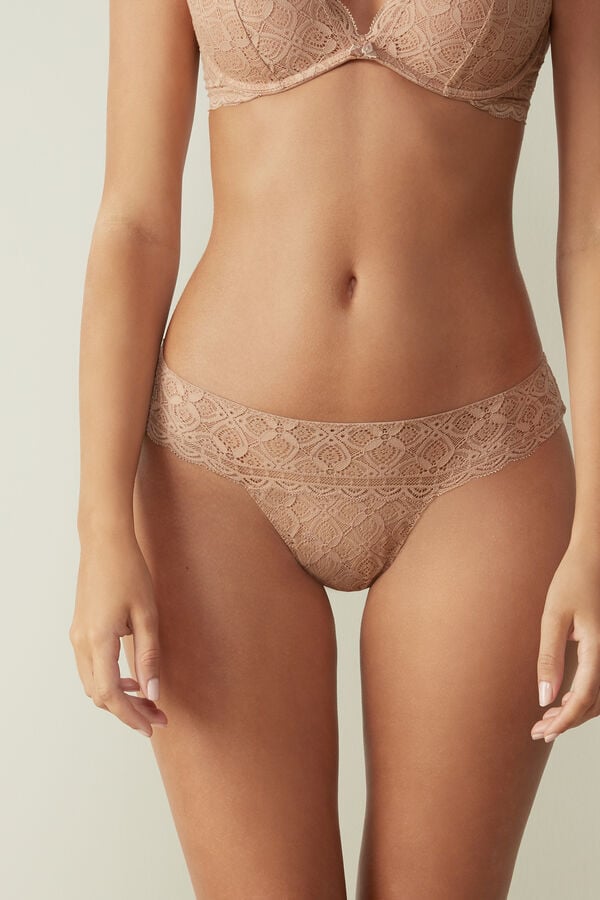 Intimssimi Lace Brazilian Natural | USZPD34628