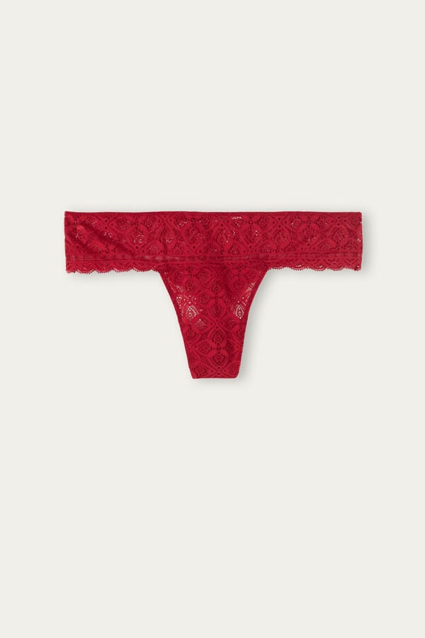 Intimssimi Lace Brazilian Red | EUSHC76678