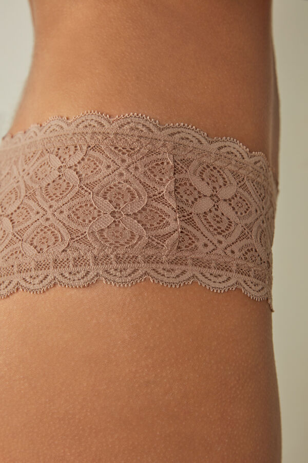 Intimssimi Lace Hipster Brazilian Natural | USQCS51016