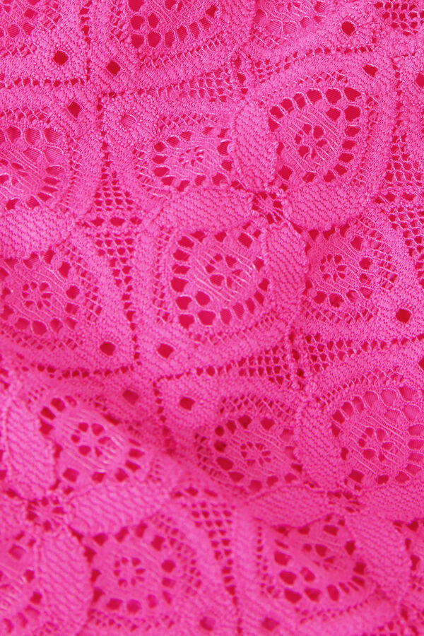 Intimssimi Lace and Microfiber Brazilian Pink | USNEJ53655