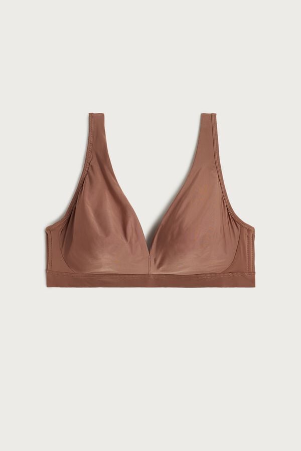 Intimssimi Lara Ultralight Microfiber Triangle Bra Natural | USEAH81549