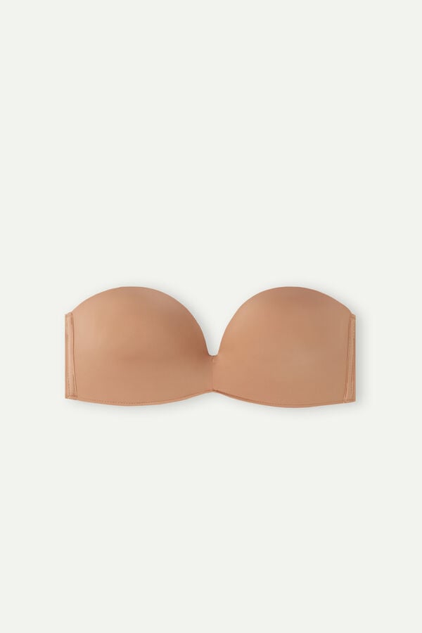 Intimssimi Laura Bandeau Bra in Ultralight Microfiber Natural | MUSHR76806