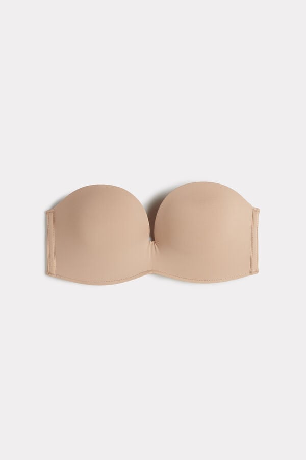 Intimssimi Laura Microfiber Bandeau Bra Natural | EUSVG66947