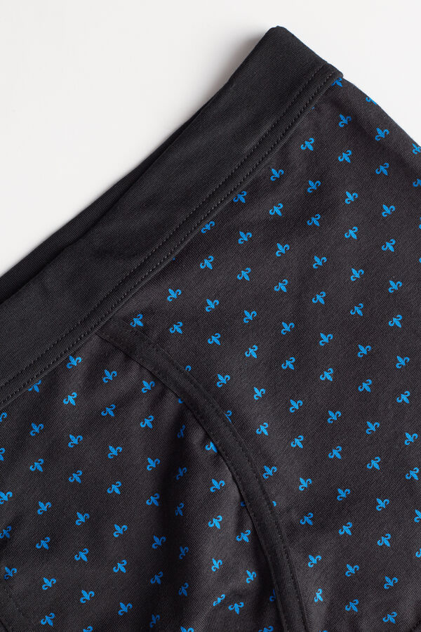 Intimssimi Lily Boxers in Stretch Supima® Cotton Black | DUSKV49544