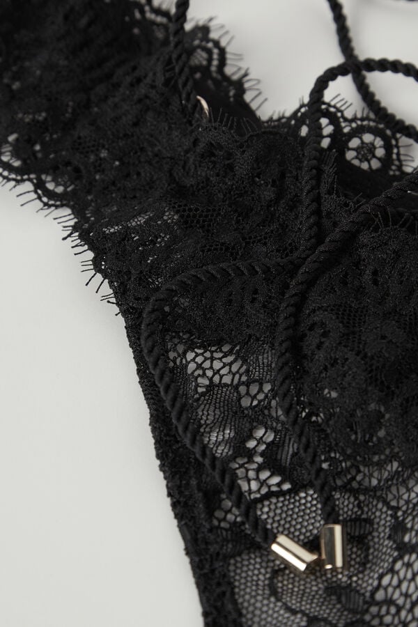 Intimssimi Loosen Heartstrings ‘80s Style Brazilian Black | DUSVO22105