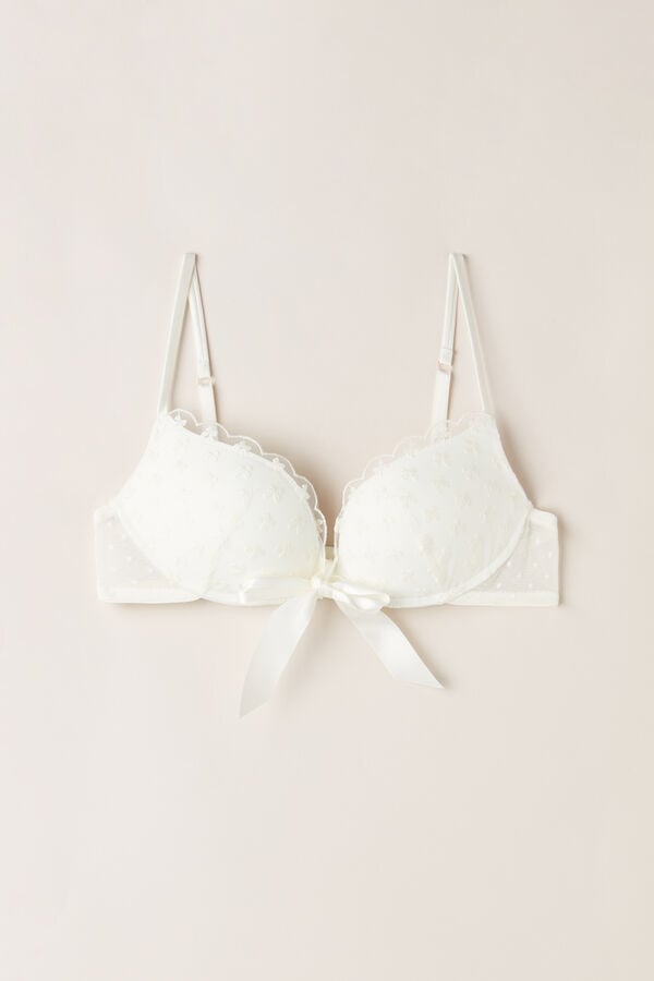 Intimssimi Love Cadeau Gioia Super Push-up Bra White | AUSDF13261