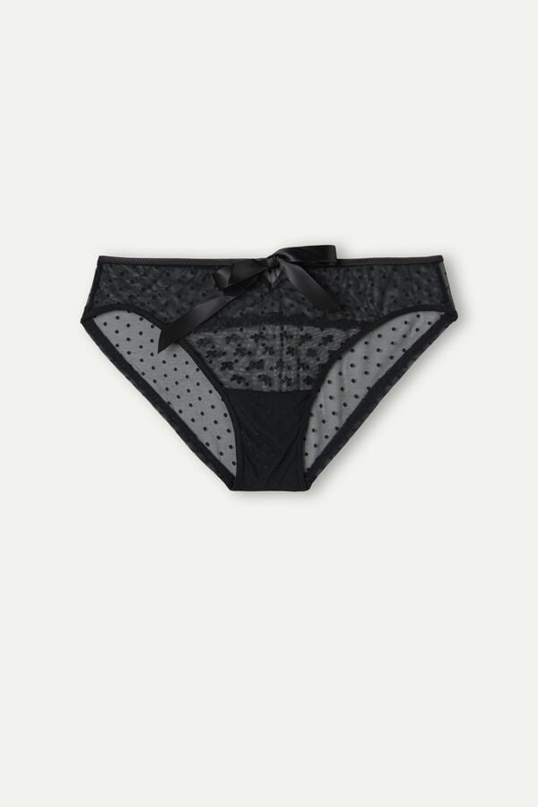 Intimssimi Love Cadeau Panties Black | SUSVO74265