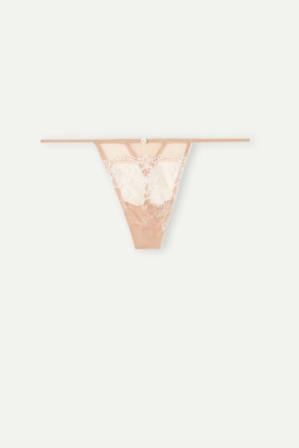 Intimssimi Lovely Day String Thong Natural | AUSDF48591