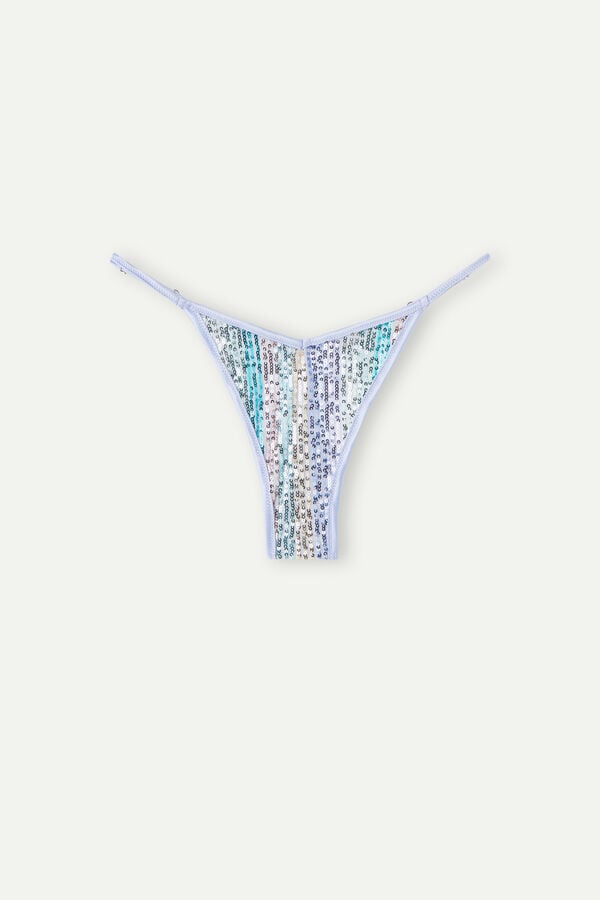 Intimssimi Miami Nights ‘80s Style Brazilian Blue | AUSDF26601