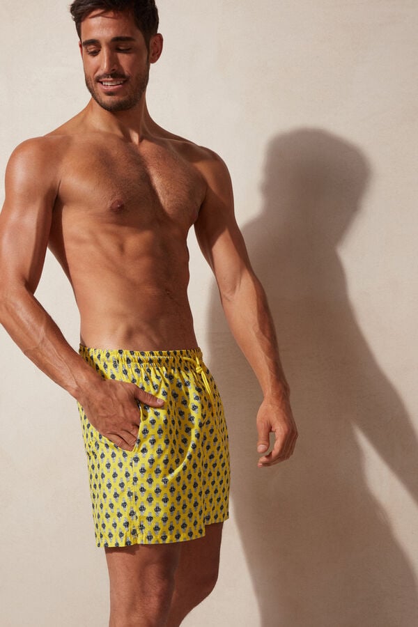 Intimssimi Micro Watch Print Swim Trunks Print | USJVR75257