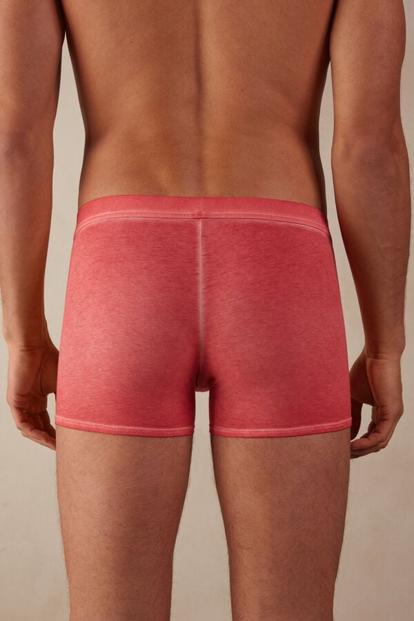 Intimssimi Natural Fresh Supima® Cotton Boxers Red | DUSKV88481