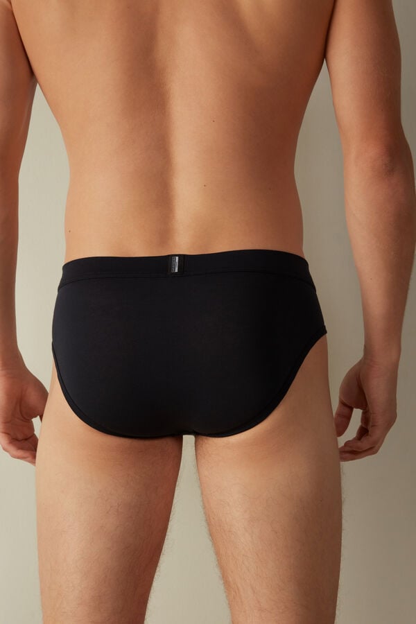 Intimssimi Natural Fresh Supima® Cotton Briefs Blue | FUSUI73329