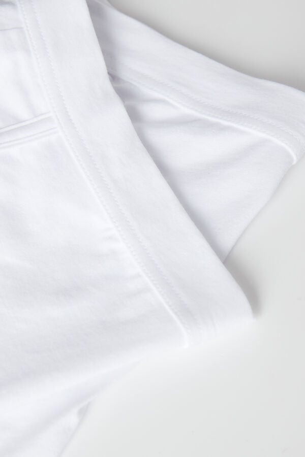 Intimssimi Natural Fresh Supima® Cotton Boxers White | TUSPQ89003