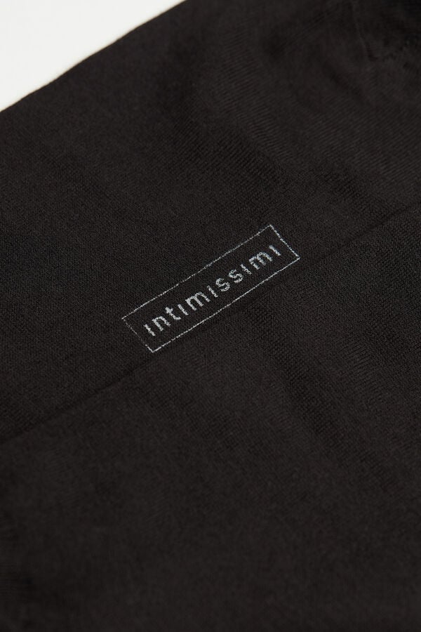 Intimssimi No-show Socks in Supima® Cotton Black | USJZR31166