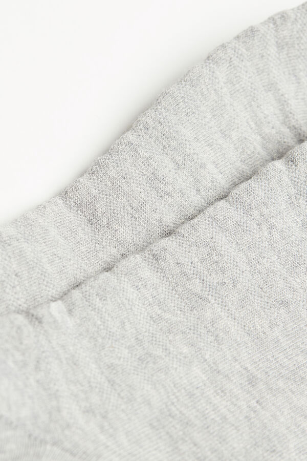 Intimssimi No-show Socks in Terrycloth Grey | AUSWC41015