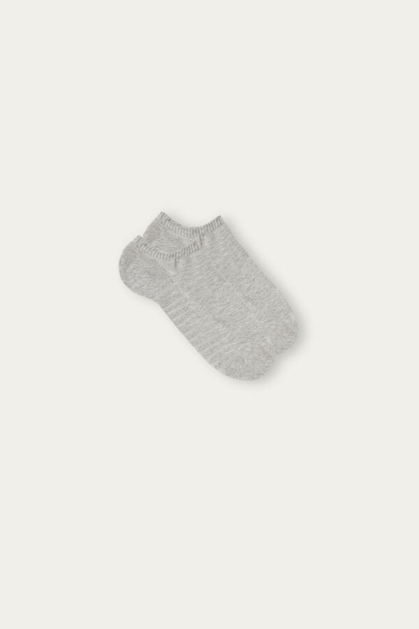 Intimssimi No-show Socks in Terrycloth Grey | AUSWC41015