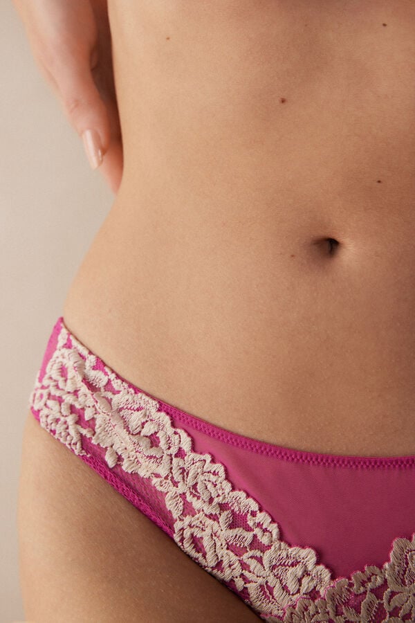 Intimssimi Pretty Flowers Brazilian Pink | EUSVG13129