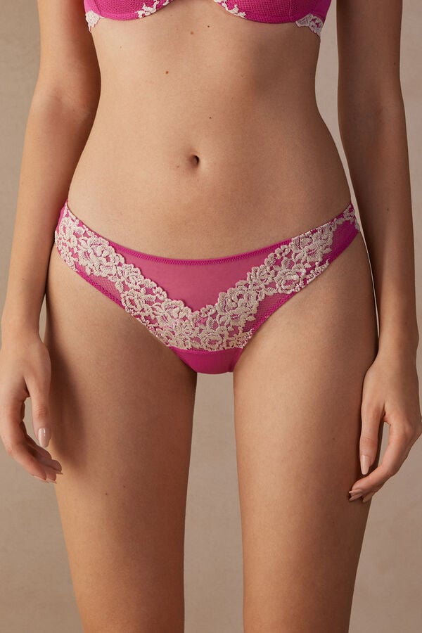 Intimssimi Pretty Flowers Brazilian Pink | EUSVG13129