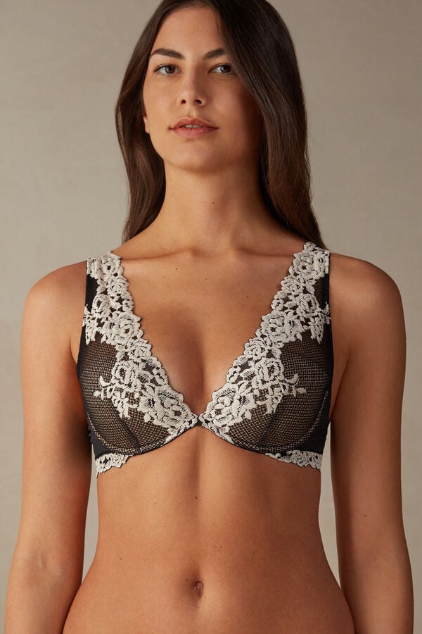 Intimssimi Pretty Flowers Elena Balconette Bra Multicolor | PUSQX42745