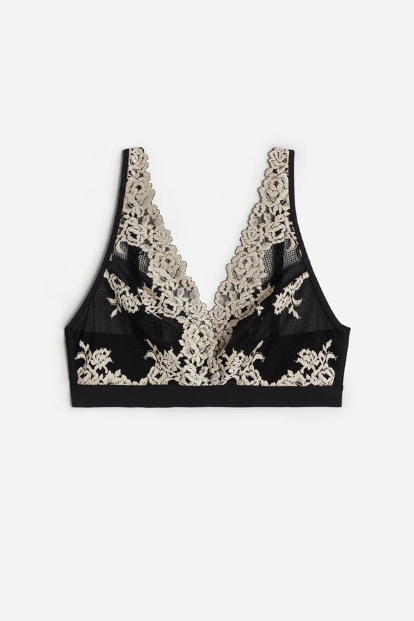 Intimssimi Pretty Flowers Lara Triangle Bra Multicolor | SUSNY45626