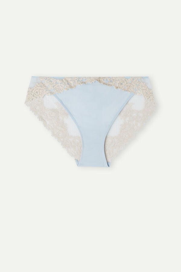 Intimssimi Pretty Flowers Panties Light Blue | USZPD33928