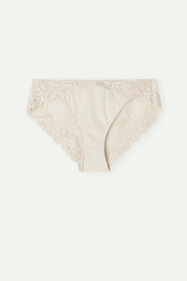 Intimssimi Pretty Flowers Panties Natural | BUSSO62731