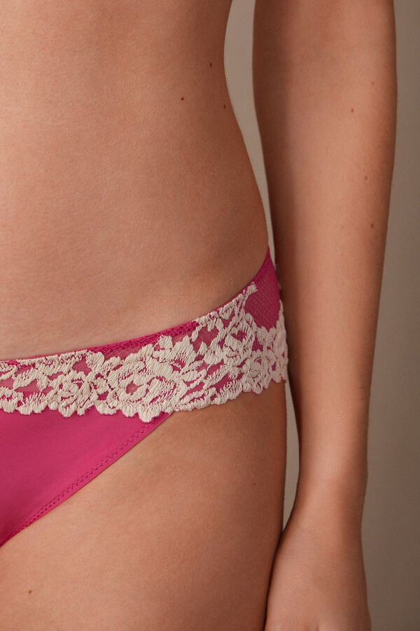 Intimssimi Pretty Flowers Panties Pink | USJVR68948