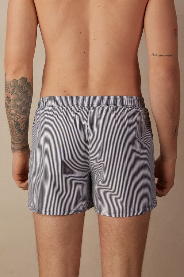 Intimssimi Print Detailed Boxers Blue | DUSKV50004