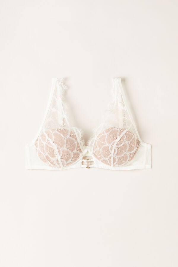 Intimssimi Pure Charme Elena Balconette Bra White | USDFL22324