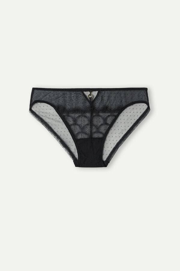 Intimssimi Pure Charme Panties Black | ZUSMJ89344