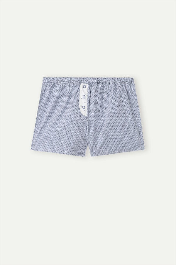 Intimssimi Santorini View Cotton Cloth Shorts Print | PUSER55502