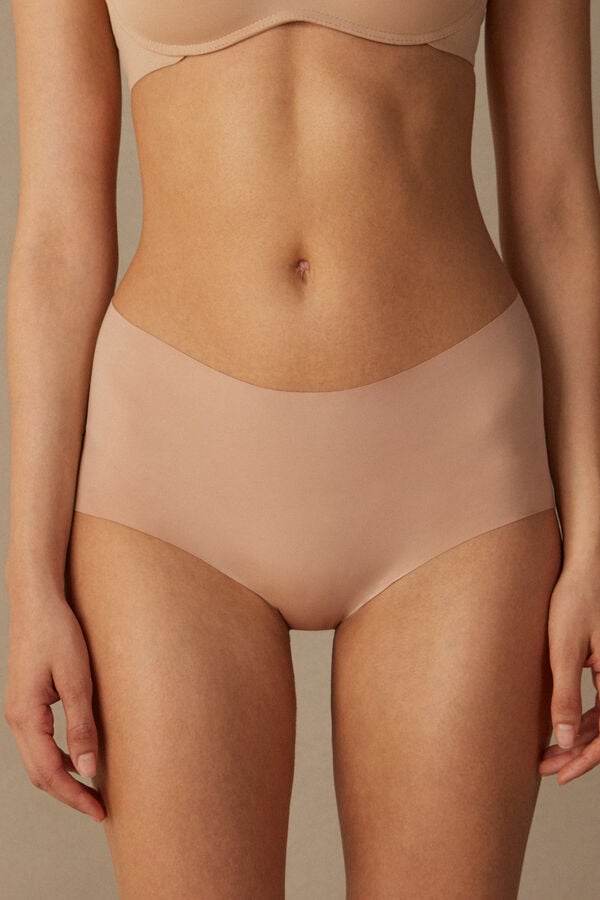 Intimssimi Seamless Microfiber Hipster Natural | USDFL58434