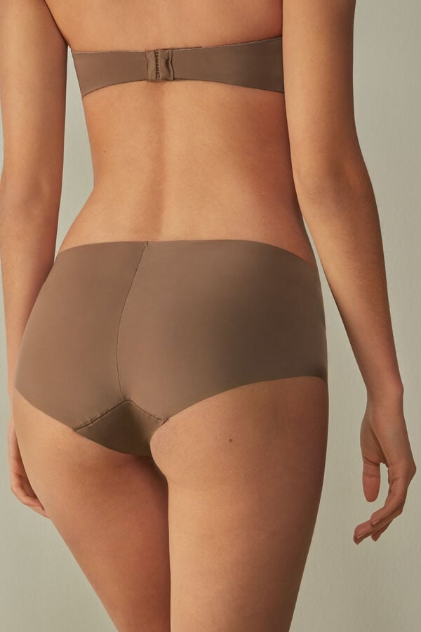 Intimssimi Seamless Microfiber Hipster Natural | USJZR37976