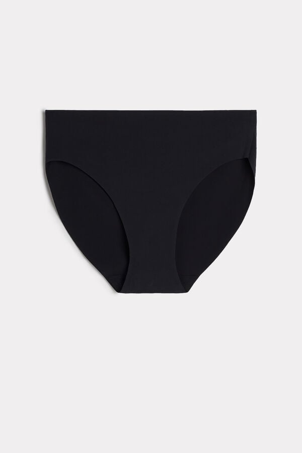 Intimssimi Seamless Microfiber Panties Black | USJZR29506