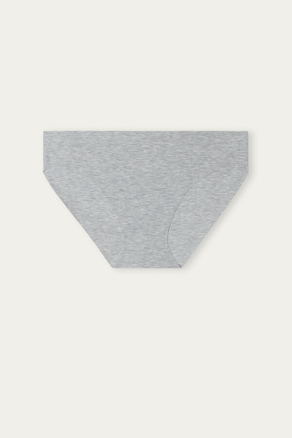 Intimssimi Seamless Supima® Cotton Panties Grey | BUSSO26776