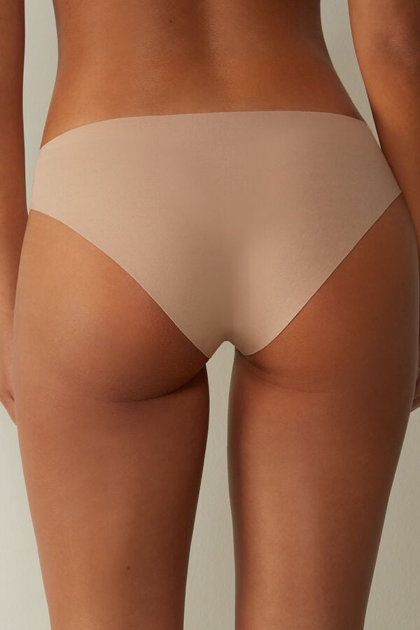 Intimssimi Seamless Supima® Cotton Panties Natural | XUSBH25166