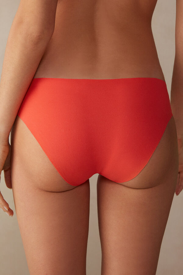 Intimssimi Seamless Supima® Cotton Panties Orange | YUSGT92902