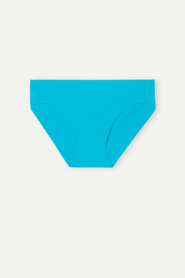 Intimssimi Seamless Supima® Cotton Panties Blue | YUSVQ19170