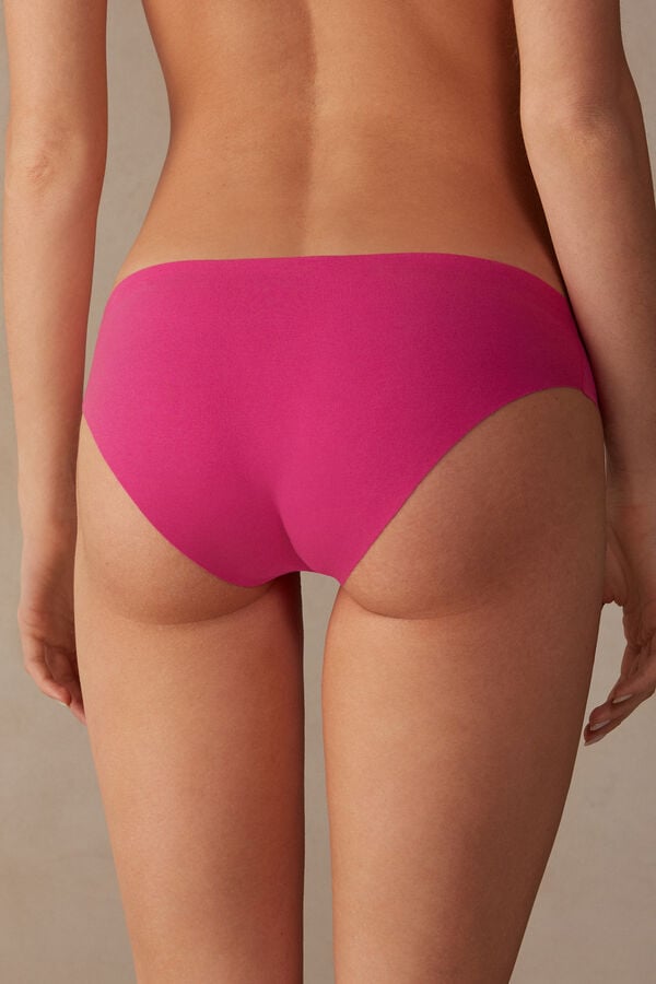 Intimssimi Seamless Supima® Cotton Panties Pink | ZUSNQ86278